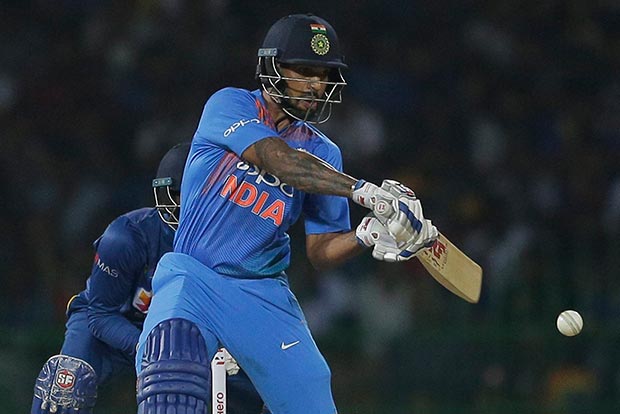 Dhawan 90 takes India to 174/4