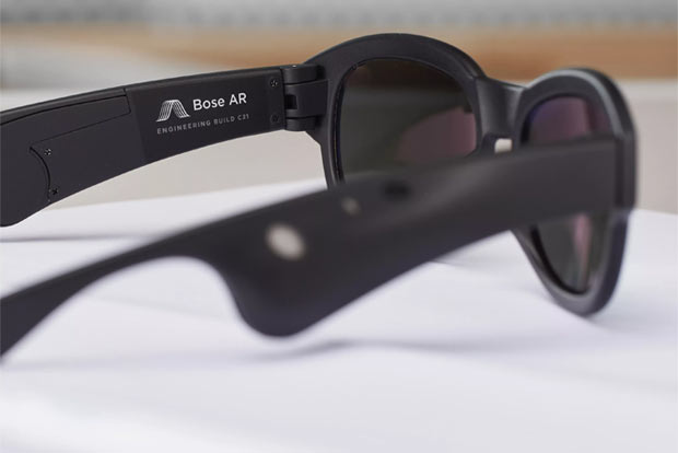 Bose is making AR glasses to hear Bose is making AR glasses to hear