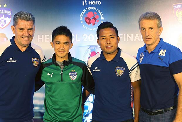Chennaiyin challenge for Bengaluru in ISL final