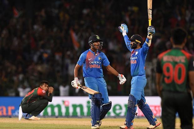 Dinesh Karthik does it in style, India win Nidahas T20 Trophy