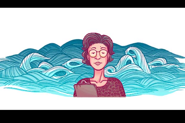 Google Doodle remembers Japanese geochemist Katsuko Saruhashi Google Doodle remembers Japanese geochemist Katsuko Saruhashi