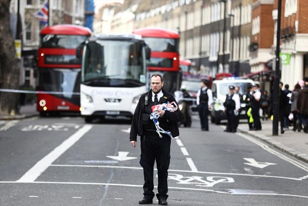 Security alert over at Cambridge Analyticas London headquarters