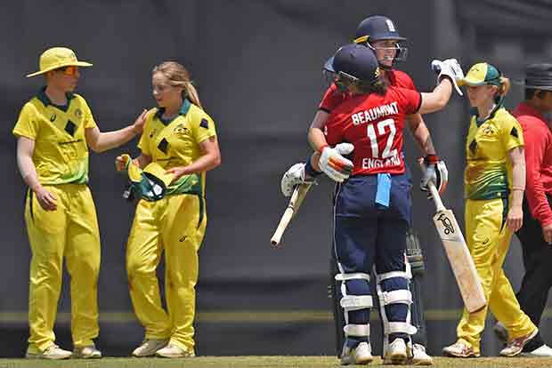 England routs Aussies by eight wickets