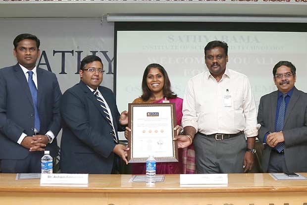 Sathyabama receives four-star rating from leading ranking body