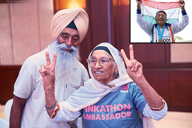 Grandma gives athletes a ‘run’ for their money