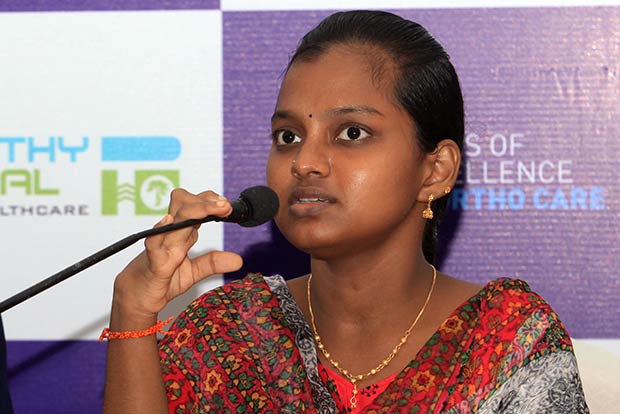 23-yr-old gets a shot at life after knee implant