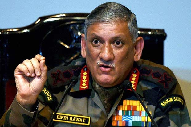 Army chief visits Nelang valley on Indo-China border