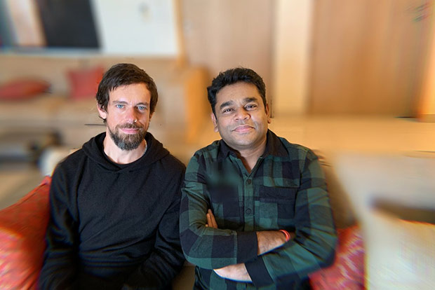 SRK, AR Rahman meet Twitter CEO Jack Dorsey SRK, AR Rahman meet Twitter CEO Jack Dorsey
