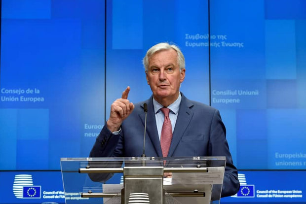 EU ministers agree terms of painful Brexit divorce