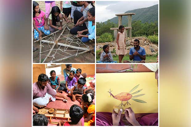 A school that teaches sustainable living