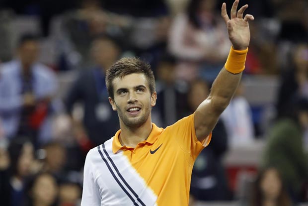 Coric stuns Federer in Shanghai, faces Djokovic in final