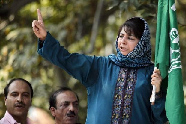 Slain militant Wani was victim of relentless violence in Valley: Mehbooba