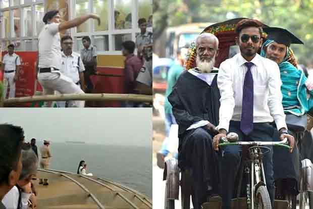 Trending in TN: Kolkata constable’s unique crowd management, Maharashtra CM’s wife takes risky selfie Trending in TN: Kolkata constable’s unique crowd management, Maharashtra CM’s wife takes risky selfie