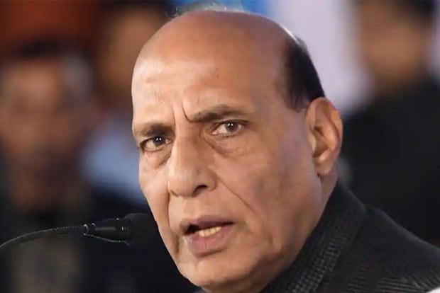 Ready to hold talks with anyone, but terror and dialogue cannot go together: Rajnath Singh