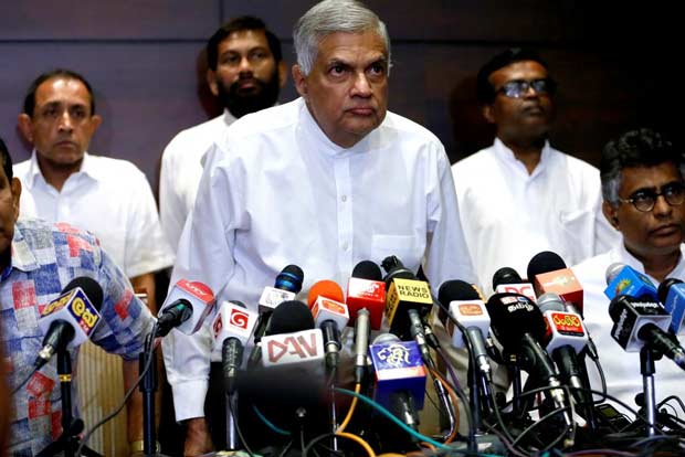 Ousted Sri Lankan PM Wickremesinghes security withdrawn by President Sirisena