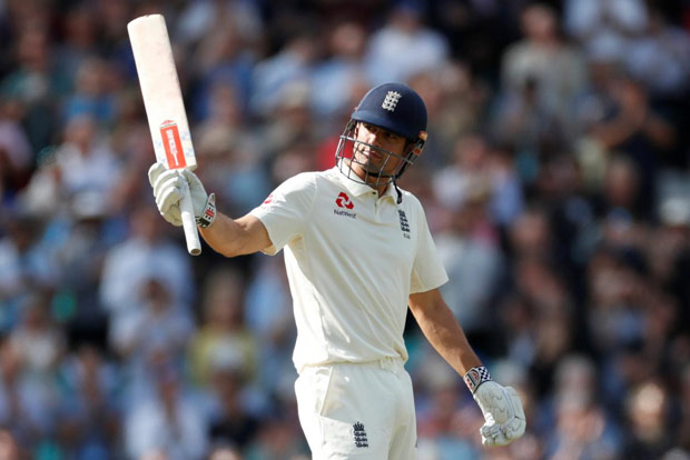 Cook hits fifty as England reach 123-1 at tea on day 1