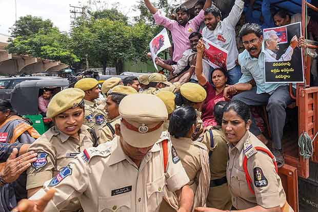 Arrested activists belong to outfits linked to banned Maoist fronts: Police