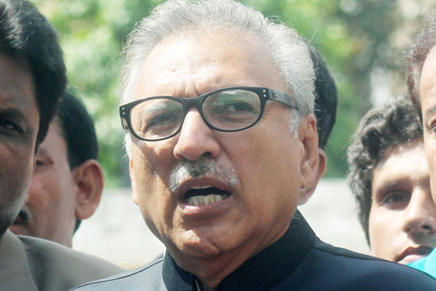 Pakistan President rakes up Kashmir issue in 1st Parliament speech
