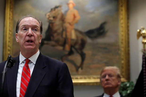 World Bank board elects David Malpass as next president
