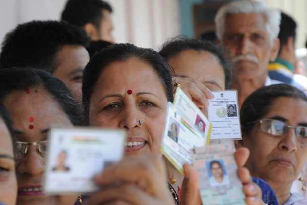 Migrant Kashmiri Pandits protest on finding names missing from electoral roll