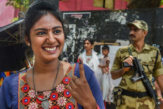 Polling ends in 38 LS seats, 18 Assembly seats