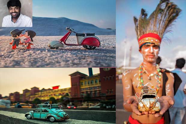 This lensman clicks macro photos of mini vehicles