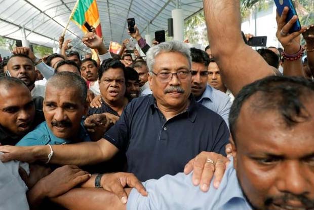 Sri Lankan ex-defence chief Gotabaya says he will run for president, tackle radical Islam