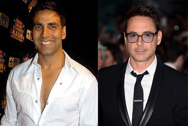 Star Gazing: When Padman Akshay had a ‘tie-faceoff’ with Iron Man Star Gazing: When Padman Akshay had a ‘tie-faceoff’ with Iron Man