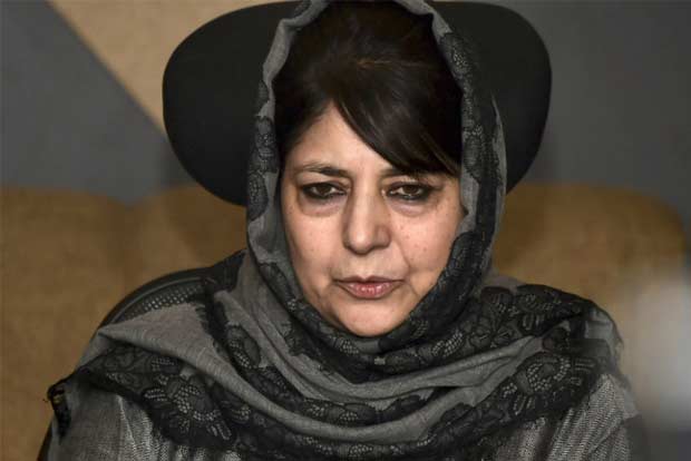 Mehbooba slams Centre, says gloves are finally off