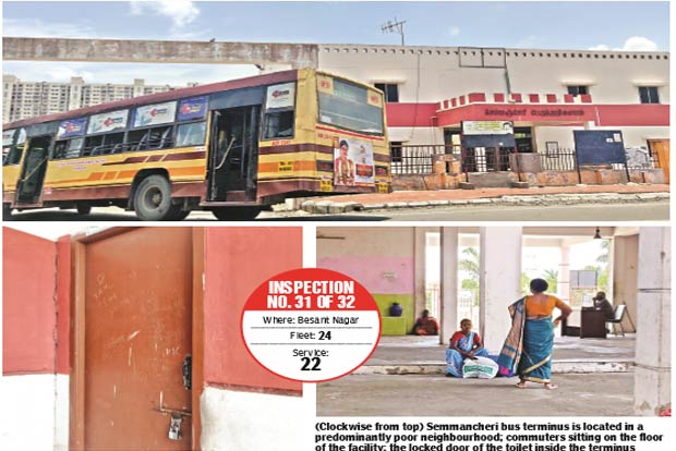 Commuters seek more ordinary buses from Semmancheri terminus