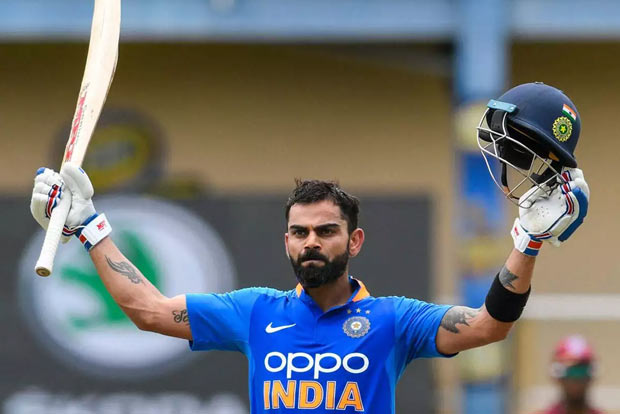 Kohli guides India to 279/7 against WI in 2nd ODI
