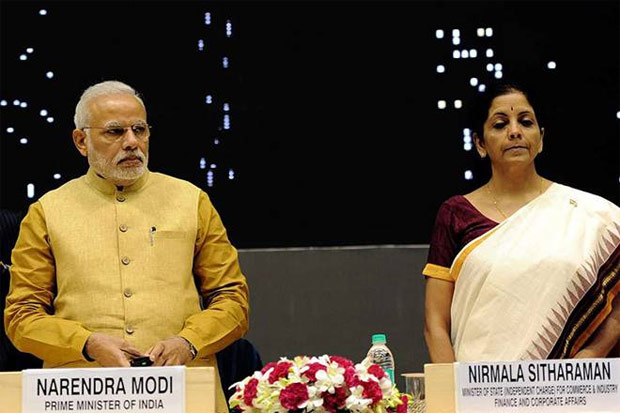 PM reviews economy with Sitharaman, officials