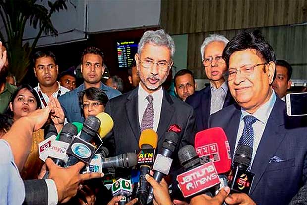 Jaishankar arrives in Bdesh to strenghten special bilateral ties