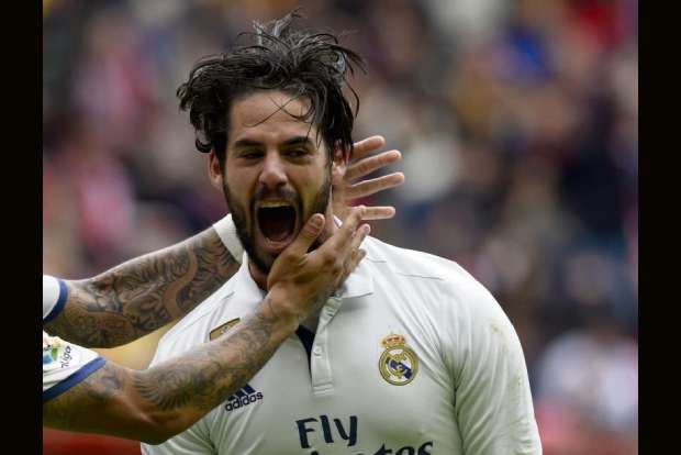 Real Madrids Isco suffers muscle injury