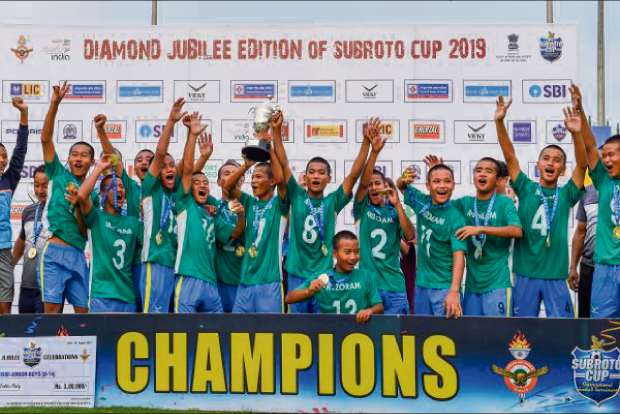 Subroto Cup: Mizoram school lift U-14 boys title