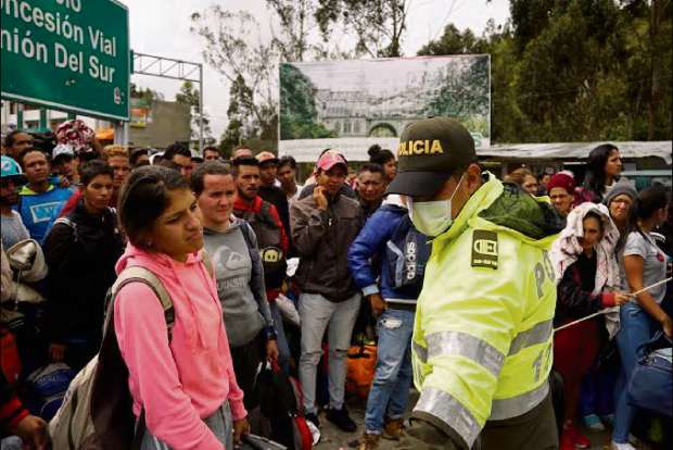 Protests in Colombia spark backlash against Venezuelan migrants