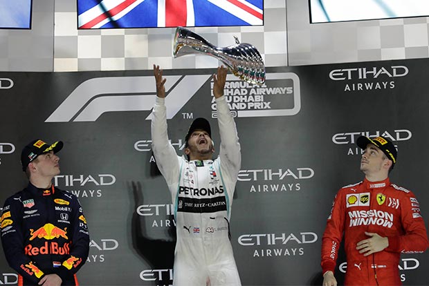Hamilton wraps up season with master-class