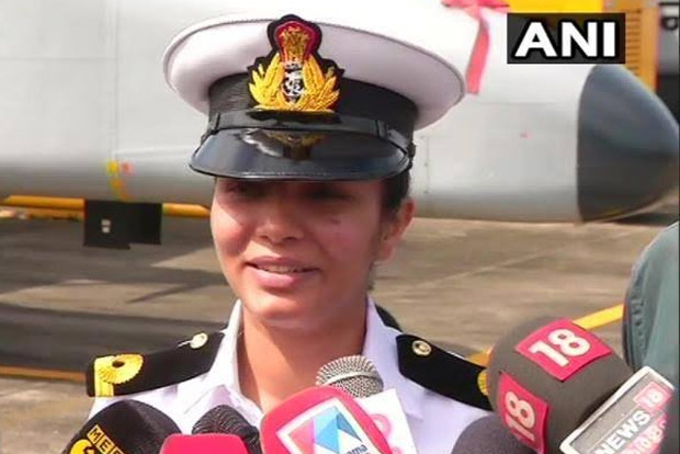 Sub-Lieutenant Shivanji becomes navys first woman pilot