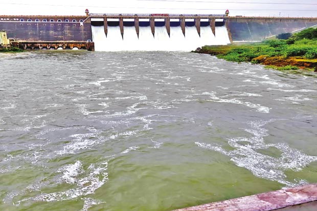 Inflow as it is discharged, flood alert in Bhavani
