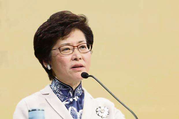 HKs Carrie Lam closes ranks with China, condemns US law