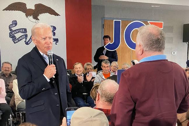 Youre a damn liar man: Biden tells voter Youre a damn liar man: Biden tells voter