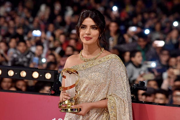 Priyanka gets emotional after Marrakech Film Fest honour