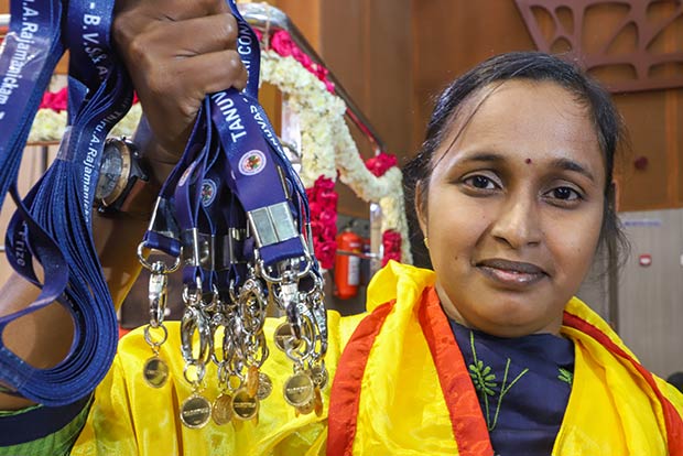 Mother of one bags 18 medals at TANUVAS convocation