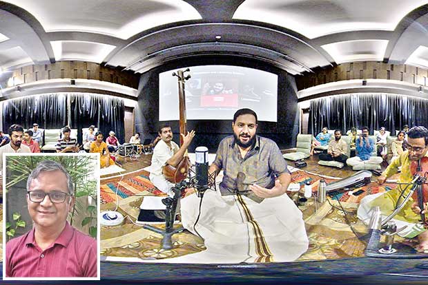 Virtual sabhas give new dimension to season