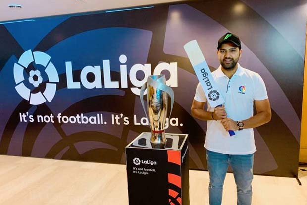 Rohit becomes LaLigas first-ever brand ambassador in India