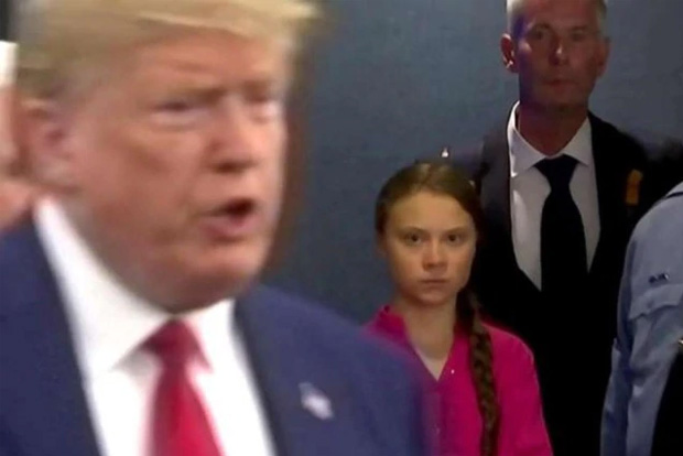 Trump says Greta Thunberg should chill, go to movies