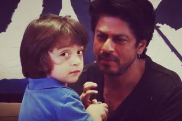 When SRKs son AbRam asked the paps to make way