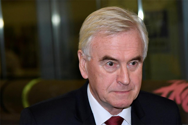 UK Labours finance chief McDonnell to step down after election defeat UK Labours finance chief McDonnell to step down after election defeat