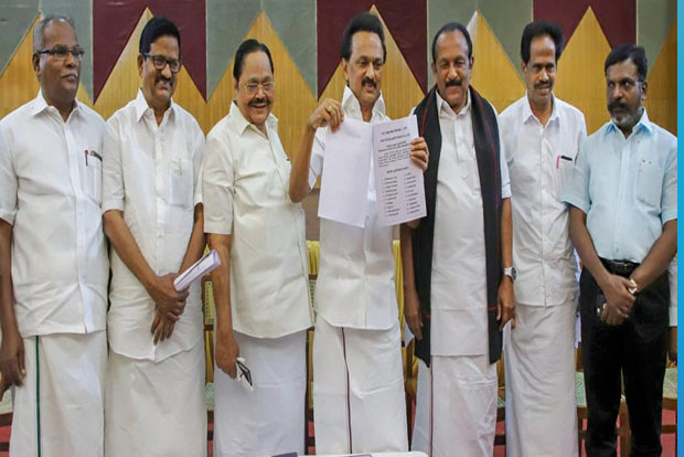 DMK, allies clinch deal at last minute for LB polls DMK, allies clinch deal at last minute for LB polls