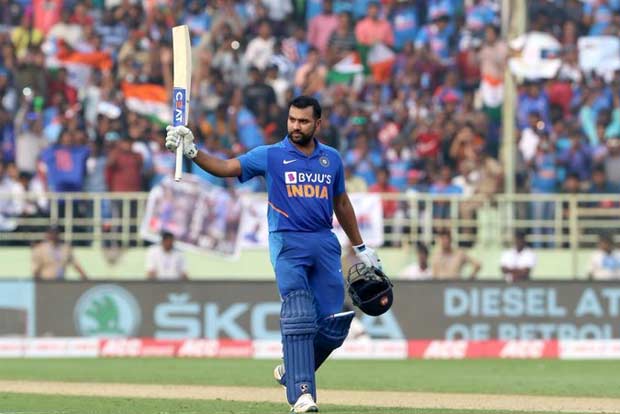 Rohit joins Ganguly, Warner in elite list
